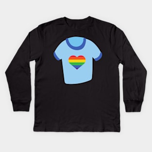 Tiny Gay Shirt Kids Long Sleeve T-Shirt